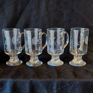 Princess House set of 4 Irish cafe mugs